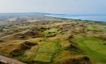 Aerial view of Dumbarnie Links