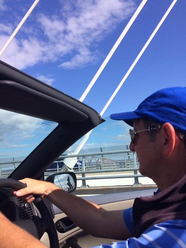 John on Queensferry Crossing the first day it opened to the public.
The third or could have been fourth Forth Bridge.